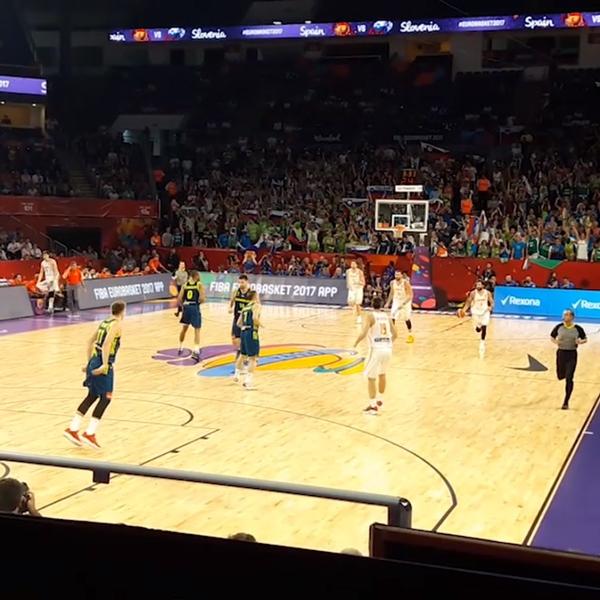 APSOLUTNI DELIRIJUM U ISTANBULU! Slovenci su znali da proslave plasman u finale Eurobasketa! (VIDEO)