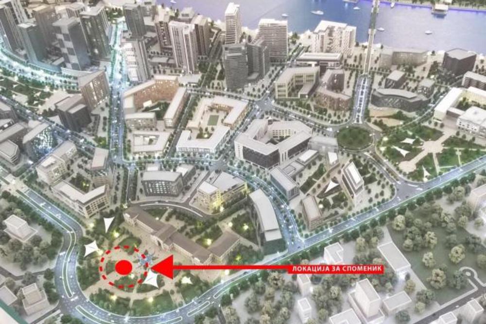 OTKRIVENO ČIJI ĆE SPOMENIK BITI NA NOVOM TRGU KOD BEOGRADA NA VODI: Šta vi kažete na ovu odluku?