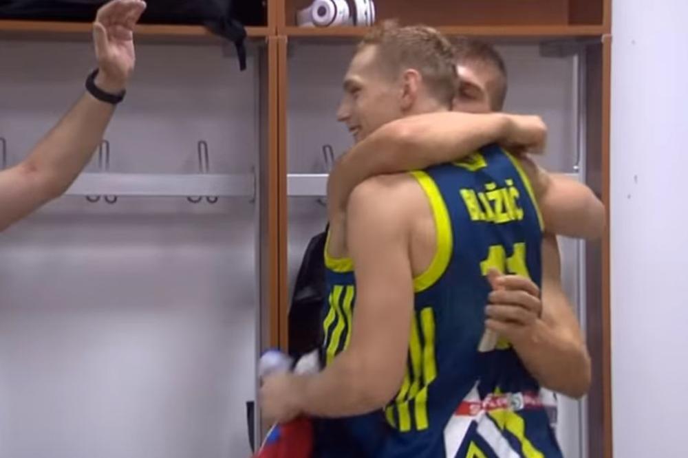 FIBA zavirila u svlačionicu Slovenaca: Kad je jedan igrač ušao svi su ustali da mu aplaudiraju! (VIDEO)