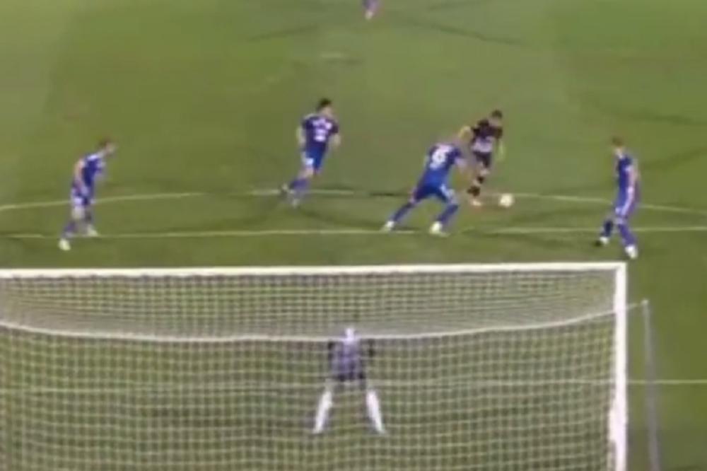 Je l' to Bambi Tošić ili Arjen Roben?! Srpski reprezentativac demonstrirao klasu i ugasio Radnički! (VIDEO)