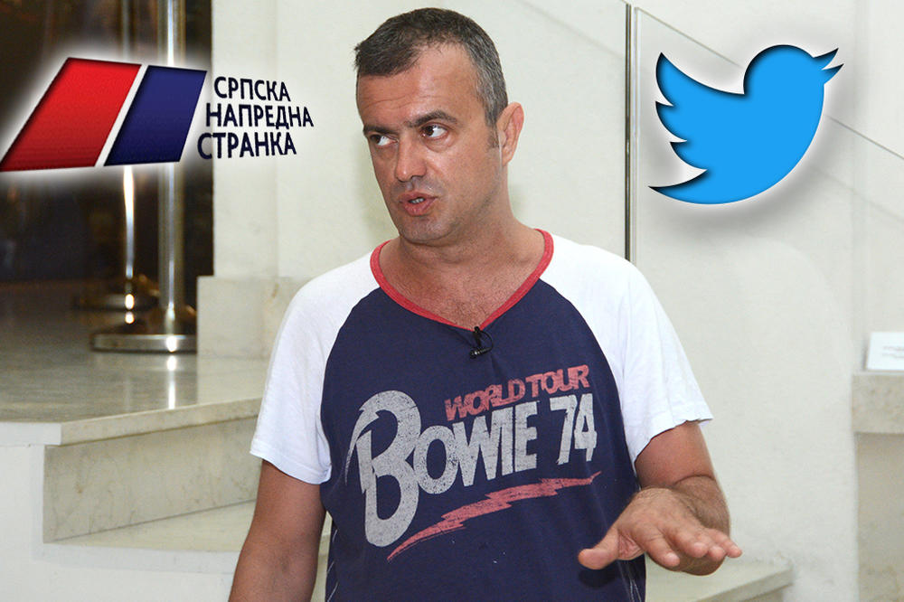 SAMI ĆETE PIŠATI PO SVOJIM GROBOVIMA, DEBILI! Novi tvit Sergeja Trifunovića, SNS botovi ga uništili!