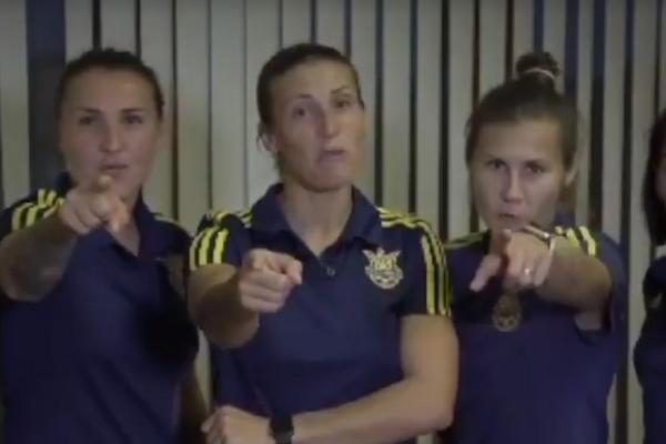 ONE GA NE GLUME: Ukrajinke najprovokativnijim motivacionim spotom najavile sudar sa Hrvaticama! (VIDEO)
