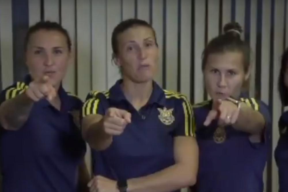 ONE GA NE GLUME: Ukrajinke najprovokativnijim motivacionim spotom najavile sudar sa Hrvaticama! (VIDEO)