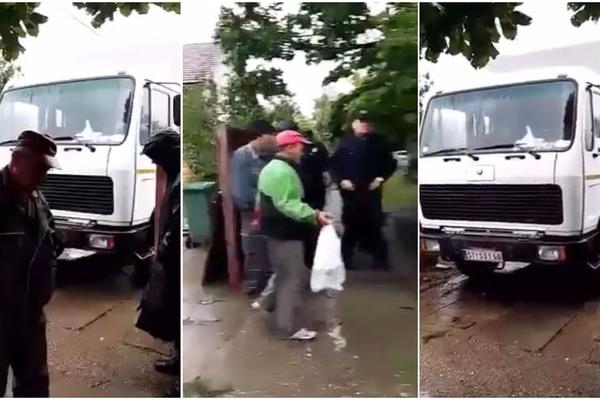 SUZE I KLETVE UPLAKANE MAJKE: Nevena Jekić očajno posmatra kako KAMION odvozi sve stvari njene dece! (VIDEO)