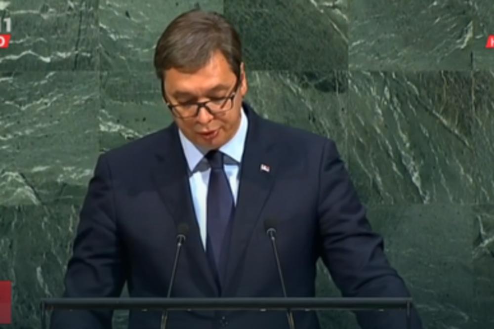 Vučić u UN pozvao članice da ne dozvole prijem Kosova u Unesko: Tek ćemo videti da li je Priština obezbedila glasove!