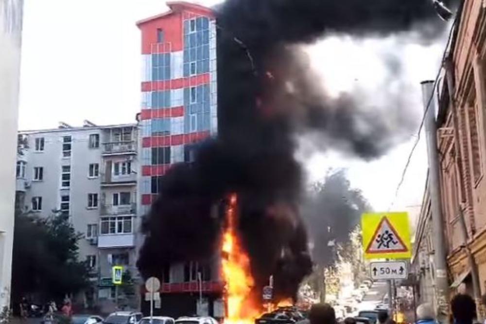 DVE OSOBE STRADALE U PAKLENOM HOTELU U RUSIJI: U požaru nestala zgrada sa 10 spratova, deca se spasavala skačući kroz prozor!