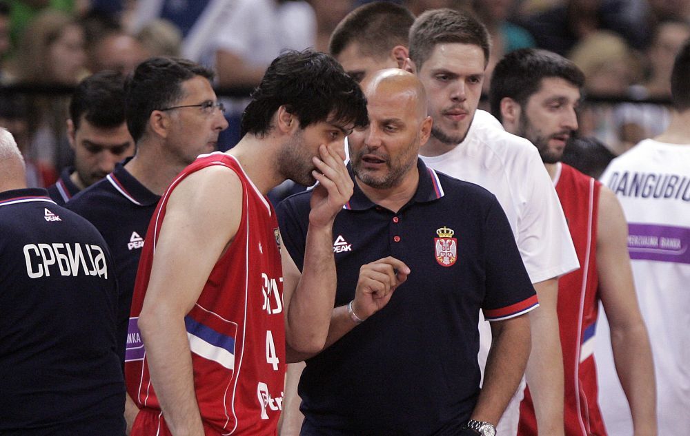 Miloš Teodosić i Saša Đorđević  