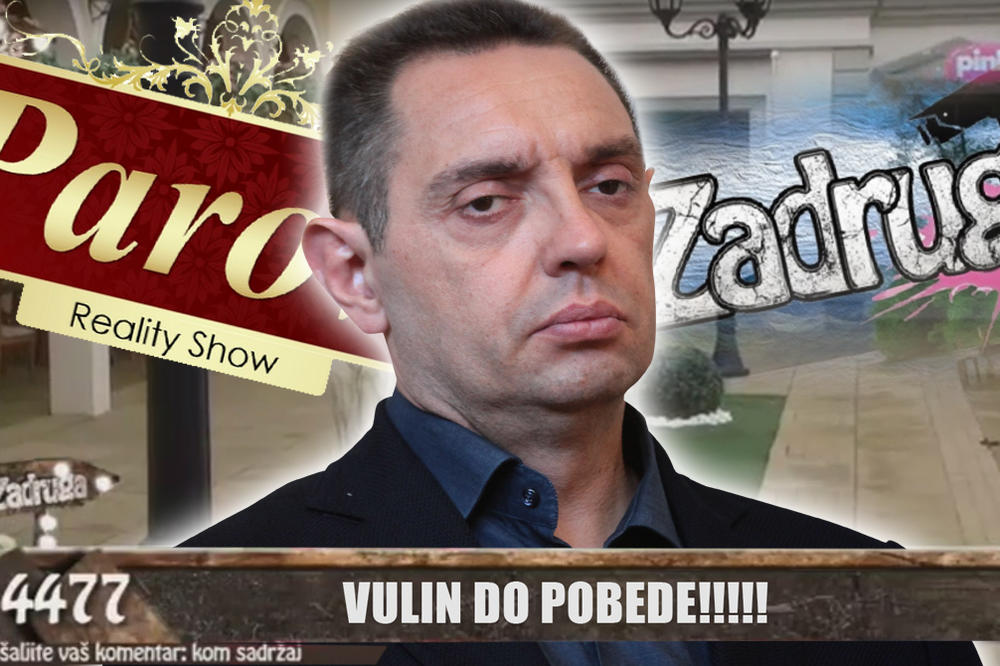 DA VULIN UĐE U ZADRUGU POŠALJITE 1! Da uđe u Parove pošaljite 2! (FOTO)