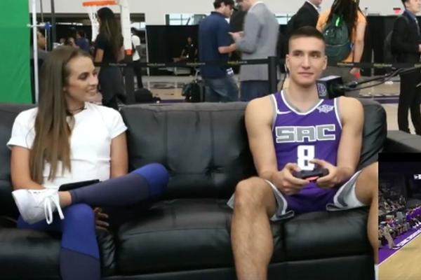 Bogdan se usred intervjua setio odakle poznaje prelepu voditeljku, pa je učio srpske reči, ali jednu nikako nije umela da izgovori! (VIDEO)