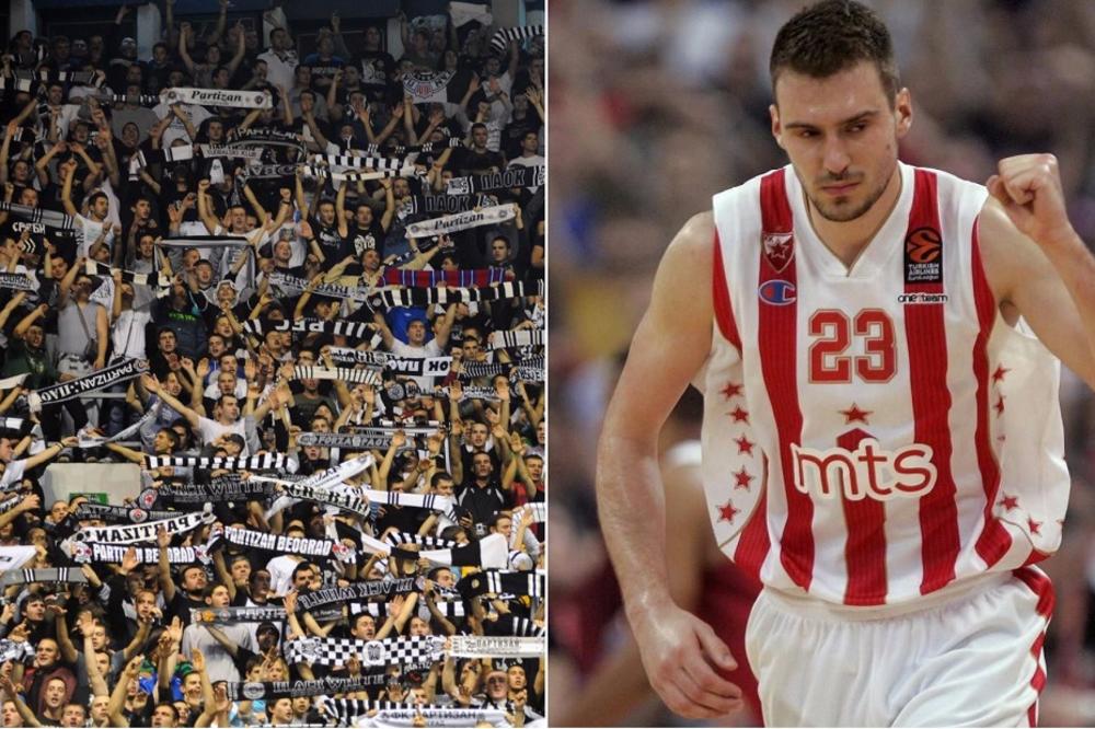 NEMOGUĆA SCENA U PIONIRU: Marko Gudurić se pojavio na parketu, a Grobari su ga dočekali kako nije mogao ni da sanja! (FOTO)