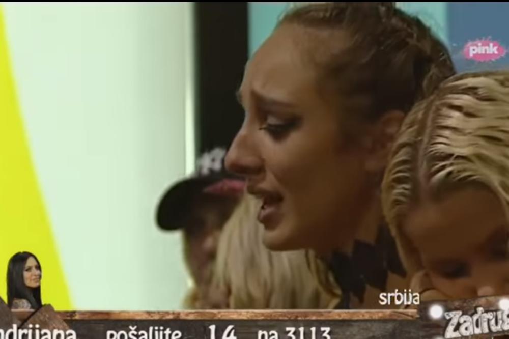 VOLIM GA, A ISPADAM JADNICA, NE MOGU VIŠE OVDE: Luna DIVLJALA na žurci, gušila se u suzama (VIDEO)