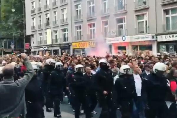 Prelepe scene u Kelnu: Delije zasijale u punom sjaju u Kelnu! (VIDEO)