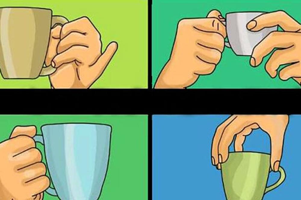 Kako držite šoljicu? Šta to sve govori o vama! (FOTO) (GIF)