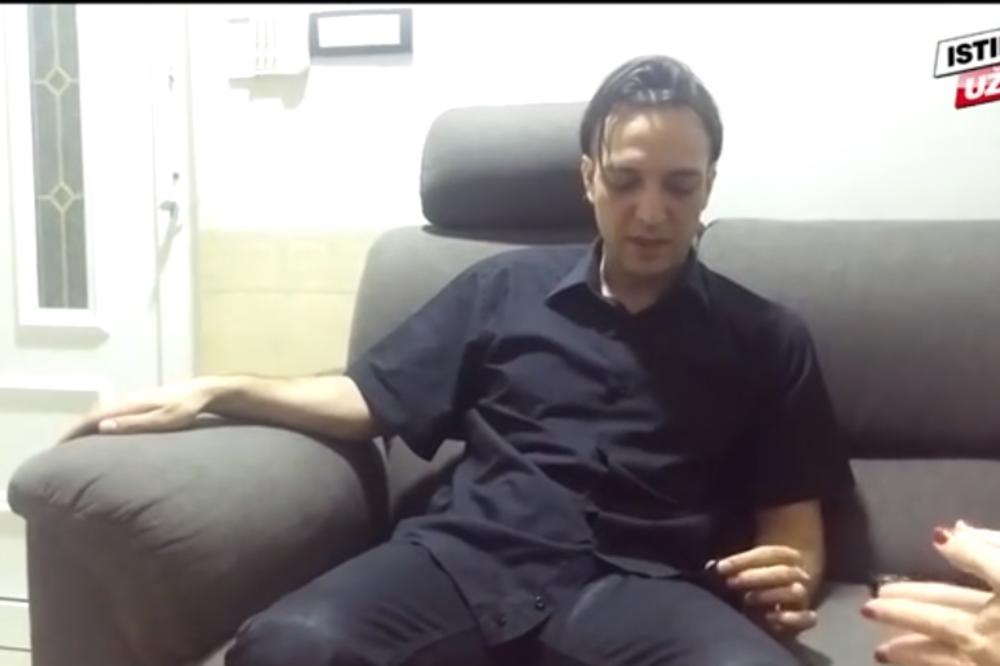 DA LI GA JE ODAO GOVOR TELA? Obratite pažnju kako se ponašao Zoran Marjanović u intervjuu koji je dao posle Jelenine sahrane! (VIDEO)