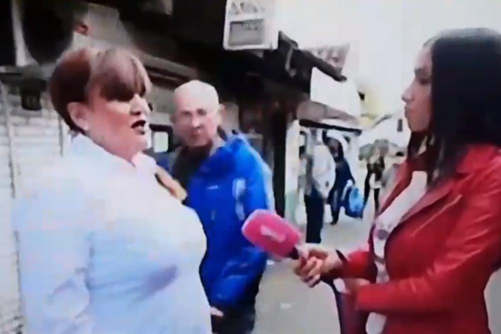 MRŠ BRE! Nada Macura je davala izjavu za TV, A ONDA JE SAČEKALO NEPRIJATNO IZNENAĐENJE (VIDEO)