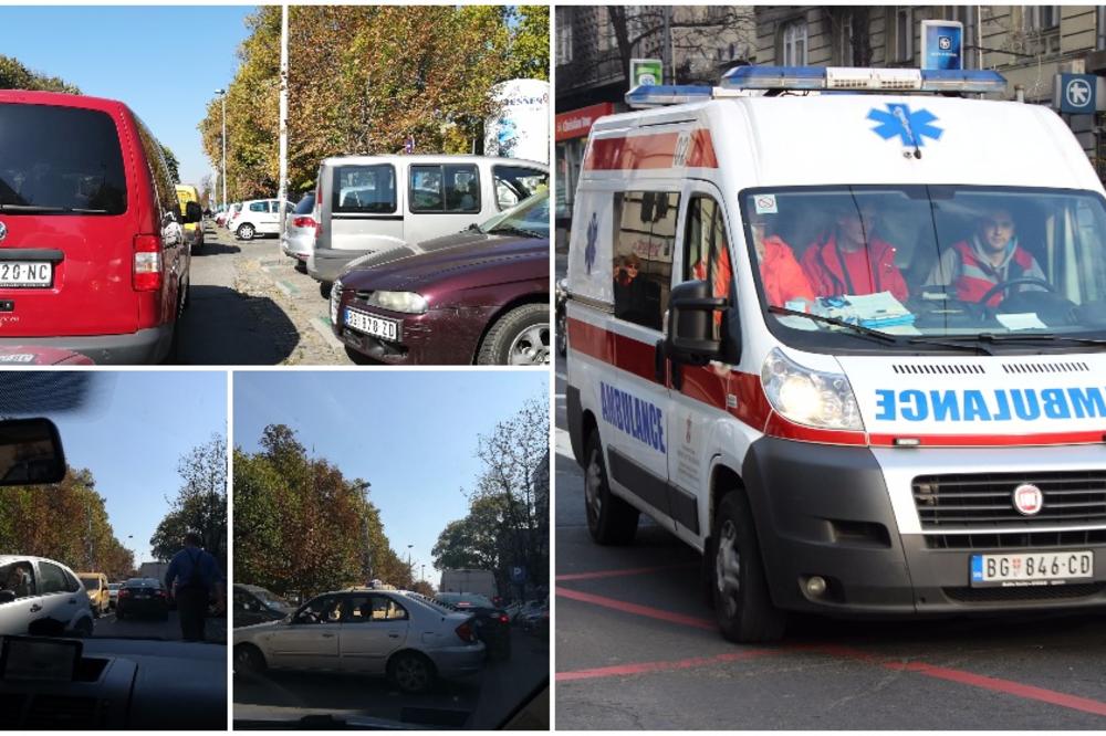 UMIRAĆE LJUDI JER STE RASKOPALI BEOGRAD! Slike iz ulice kod Urgentnog centra SU ZA NEVERICU! (FOTO)