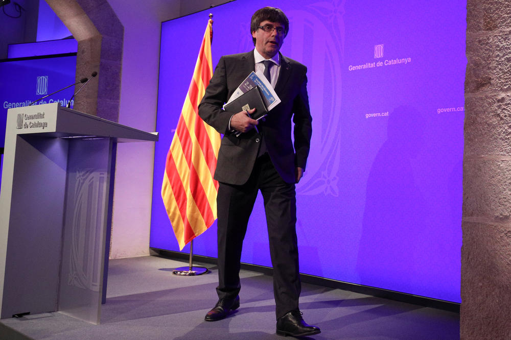 PREDSEDNIK KATALONIJE: Proglasićemo nezavisnost od Španije za NEKOLIKO DANA!