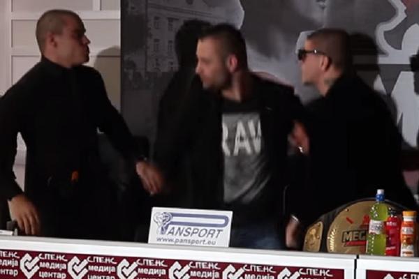 Bugarin je opsovao "Psihopata" na konferenciji, a to mu nije trebalo! Vaso Bakočević prevrnuo sto od besa koliko je želeo da ga rastrgne! (VIDEO)