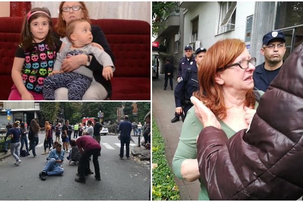 TIRANIJA NA VRAČARU: Pretili Petrovićima ODUZIMANJEM DECE ako ne napuste stan, građani blokirali Njegoševu! (FOTO) (VIDEO)