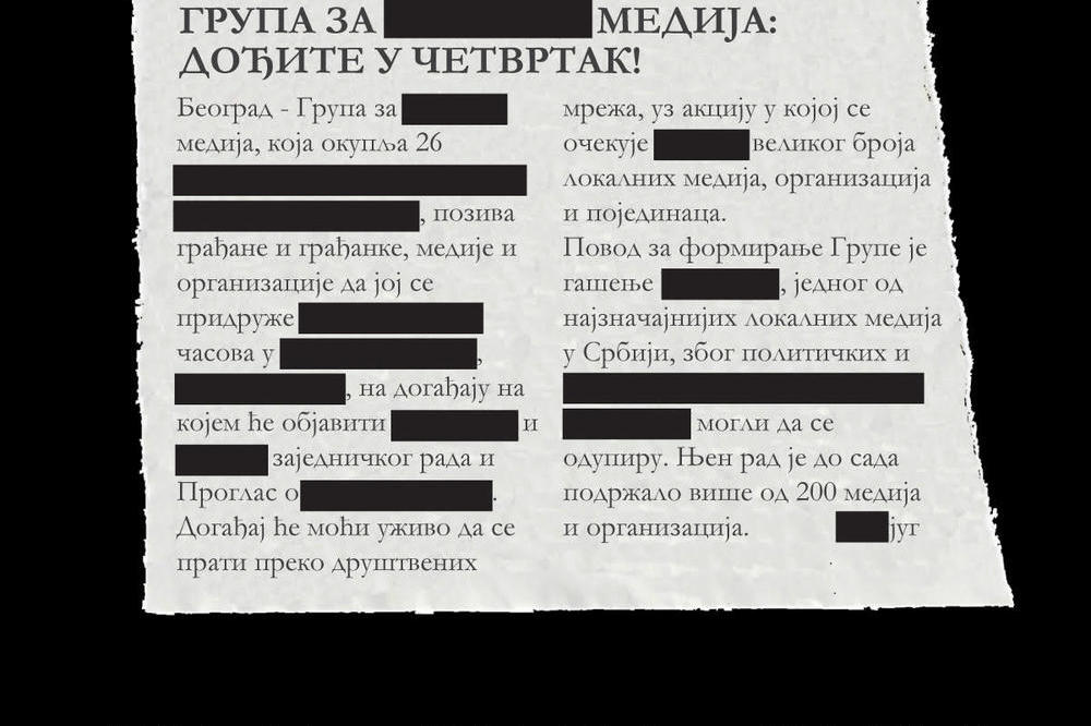 VEČERAS NOVINARI TRAŽE SLOBODU MEDIJA: Borba počela u Dobračinoj 59! (UŽIVO)