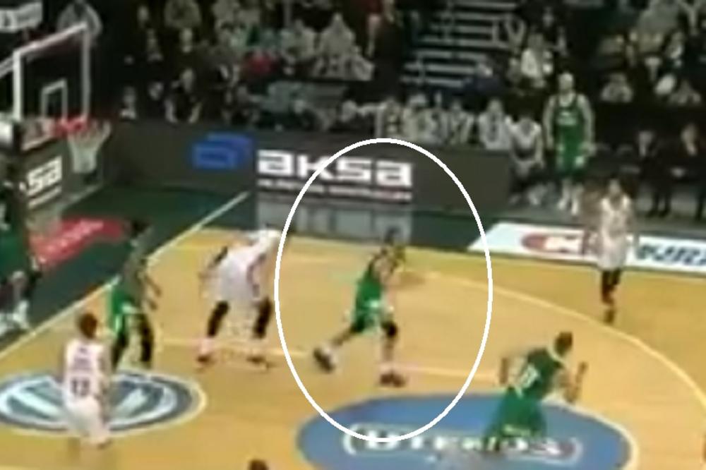 Ovo može samo Srbin! Vasa Micić postigao koš u Kecmanovom stilu, ali je posle toga izbedačio jako! (FOTO)