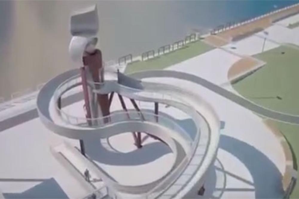 TOBOGAN U SRCU GRADA! Ovako će izgledati nova pasarela na Kalemegdanu (VIDEO)