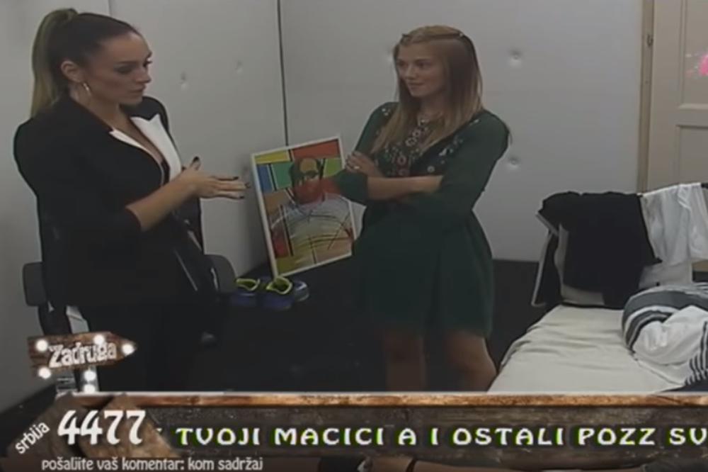 LUNA U PANICI! Joj, samo da Slobina Kija ne uđe! (VIDEO)