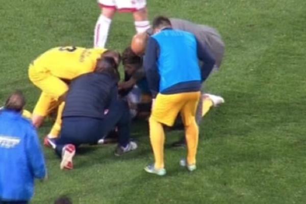 JEZIVO! Celoj Marakani srce stalo! Igrač Zvezde pao i nepomično ležao... (FOTO)