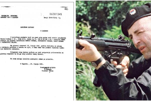 OVO JE HRVATSKI DOKUMENT KOJIM JE ARKAN PUŠTEN NA SLOBODU 1991. GODINE: Parče papira koje promenilo tok rata!