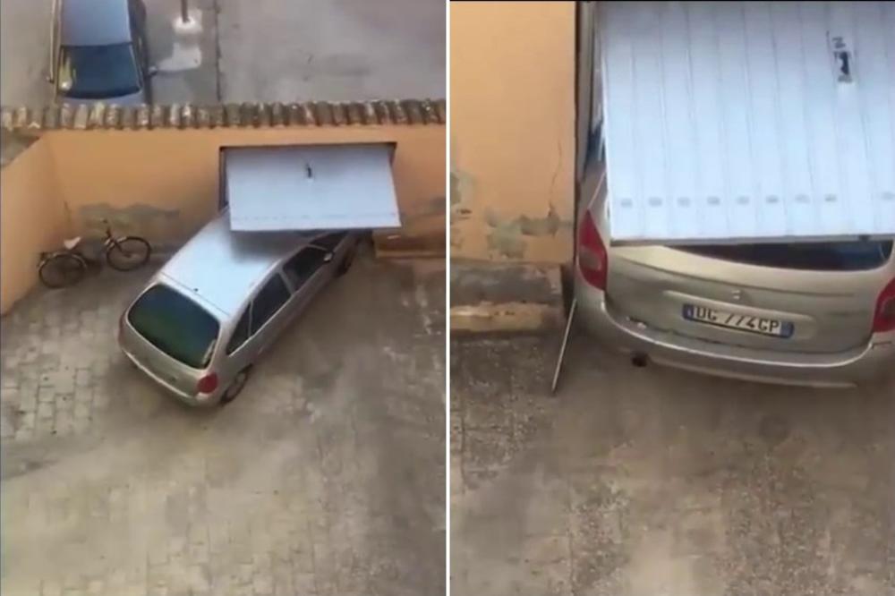 Zaboravite sve loše vozače, OVAJ JE STVARNO NAJGORI! Cepa, krši, ali ne staje! (VIDEO)