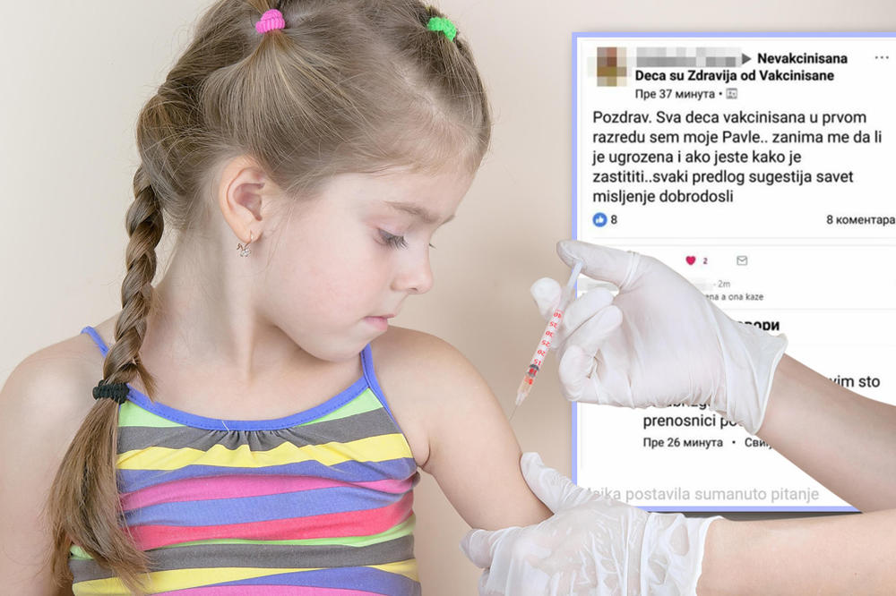 SVA DECA U RAZREDU SU VAKCINISANA OSIM MOJE DEVOJČICE! PITANJE KOJE JE ŠOKIRALO RODITELJE U SRBIJI: Ovo što je majka jedne devojčice napisala VREĐA ZDRAV RAZUM!