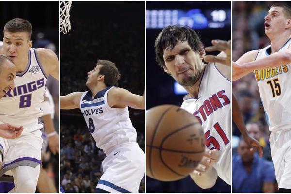 ZA ČETVORICU SRBA UKUPNO 16 POENA NA POČETKU NBA: Ali neće vam se svideti kako su ti poeni raspoređeni! (VIDEO)