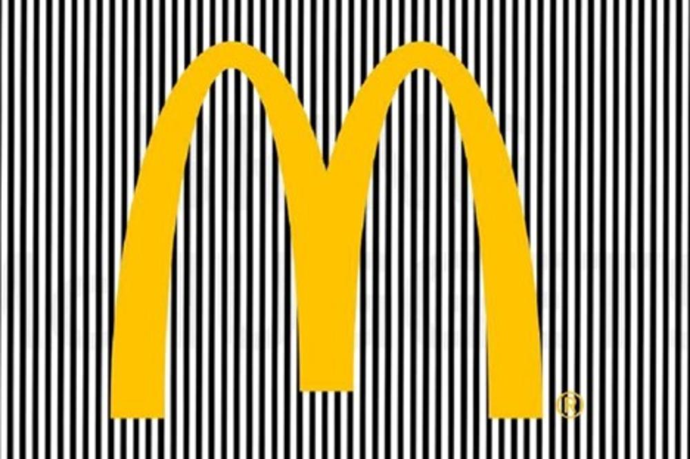 MEKDONALDS OBJAVIO OPTIČKU ILUZIJU: Ljudi tvrde da ih bole oči, vidite li vi skrivenu poruku?