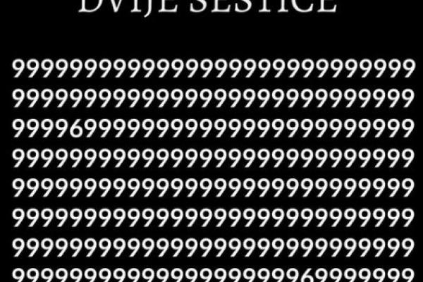 VRHUNSKI TEST: Možete li pronaći zadate brojeve za manje od 10 sekundi?