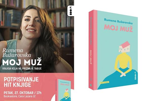 MOJ MUŽ! Rumena Bužarovska potpisuje knjigu u petak u Beogradu!