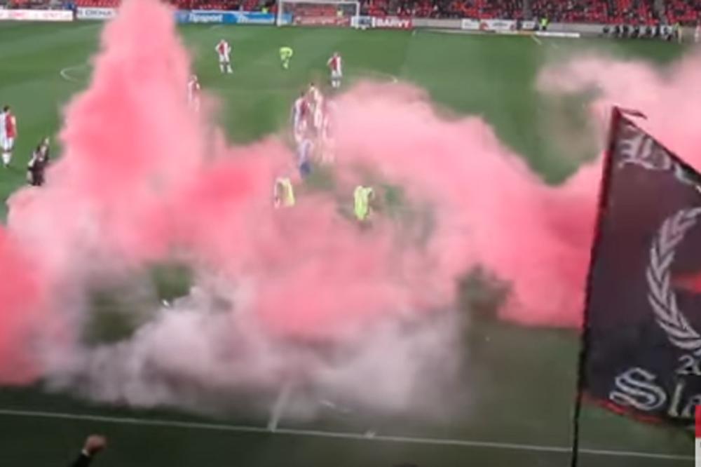 Bivši igrač Zvezde i Partizana izazvao huliganski pir, gađali ga flašama i bakljama, a protivnički igrači hteli da ga prebiju! (VIDEO)