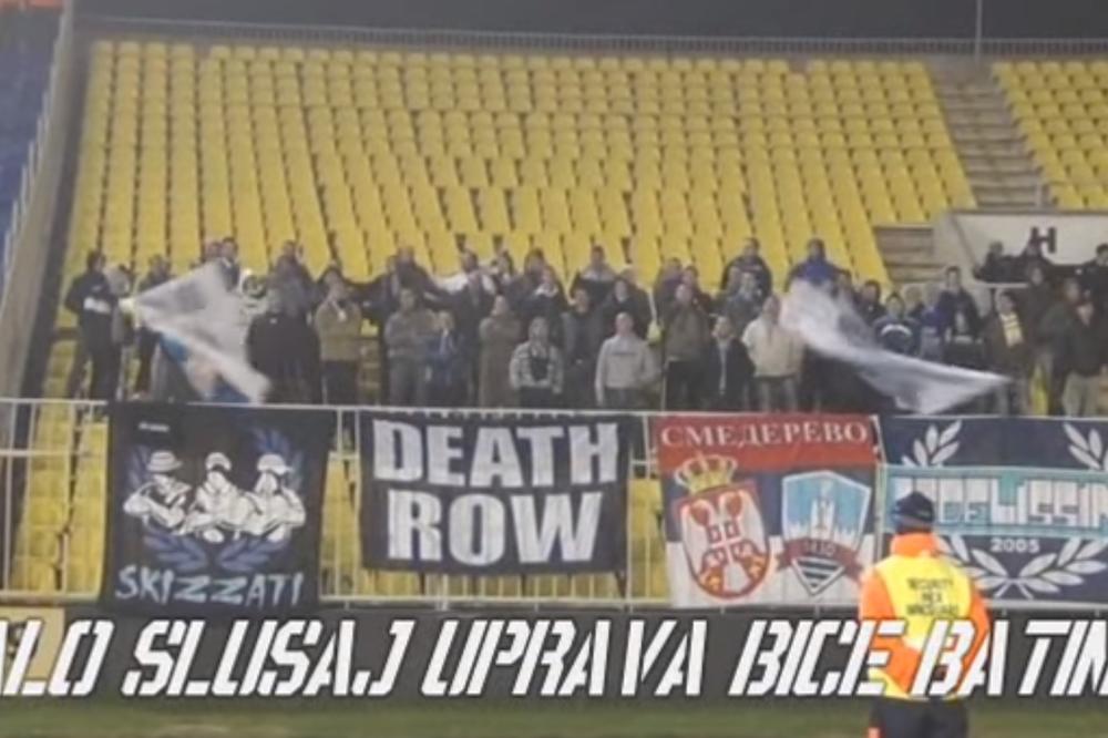 Navijač Smedereva zapalio društvene mreže! Ovakva scena nikada nije viđena na stadionu! (FOTO)