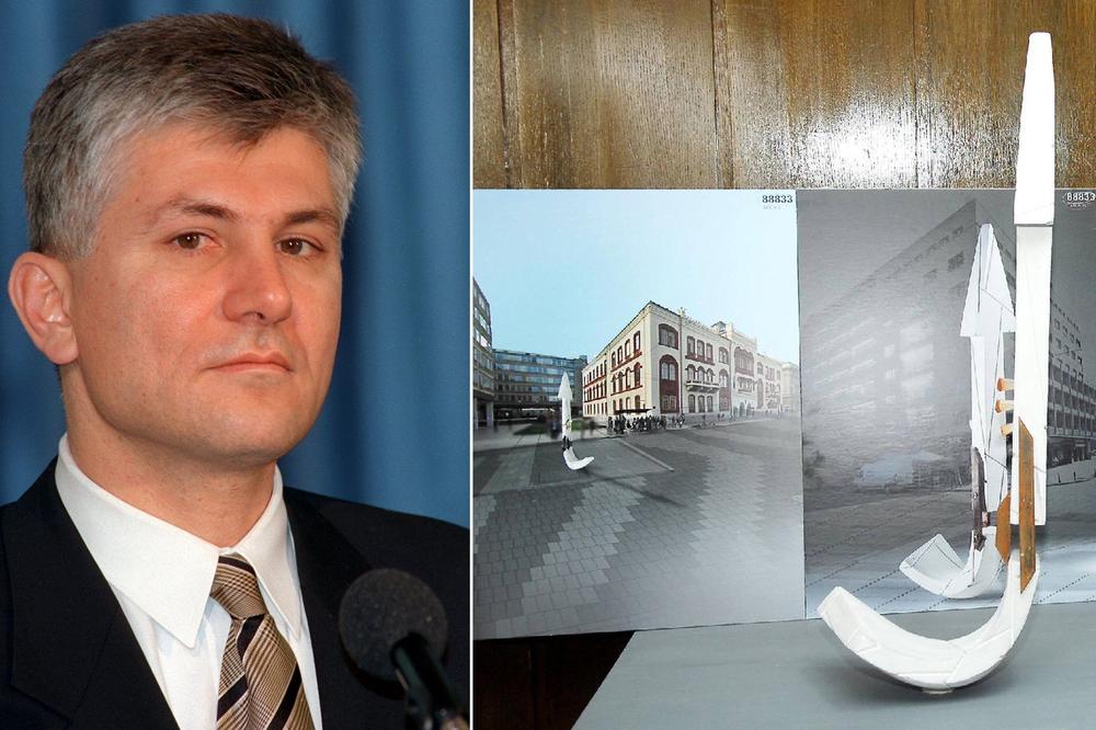 DA LI JE ĐINĐIĆ ZASLUŽIO OVAKAV SPOMENIK? Strela u čast pokojnog Zorana PODELILA SRPSKU JAVNOST! (ANKETA)