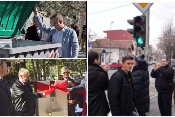 Svečano otvarali semafore, kontejnere, klupe! 5 SLIKA SRPSKE VLASTI ZBOG KOJIH ĆE VAM IĆI SUZE! Od smeha ili od... (VIDEO) (FOTO)