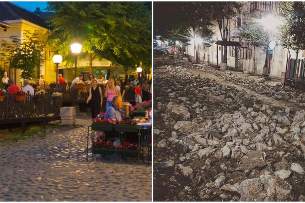 ŠTA KAŽU DIZAJNERI PEVAJUĆIH FONTANA I UNIŠTITELJI BEOGRADA? Skadarlija preorana, Vuk Jeremić ZGROŽEN! (FOTO)