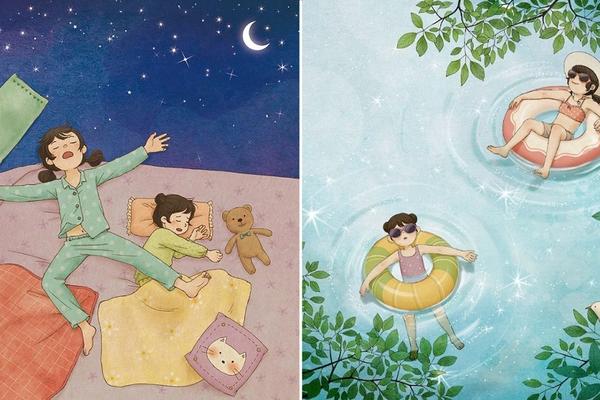 21 razlog zašto je baš ona vaše najveće blago! Korejska umetnica ilustruje uspomene odrastanja sa sestrom! (FOTO)