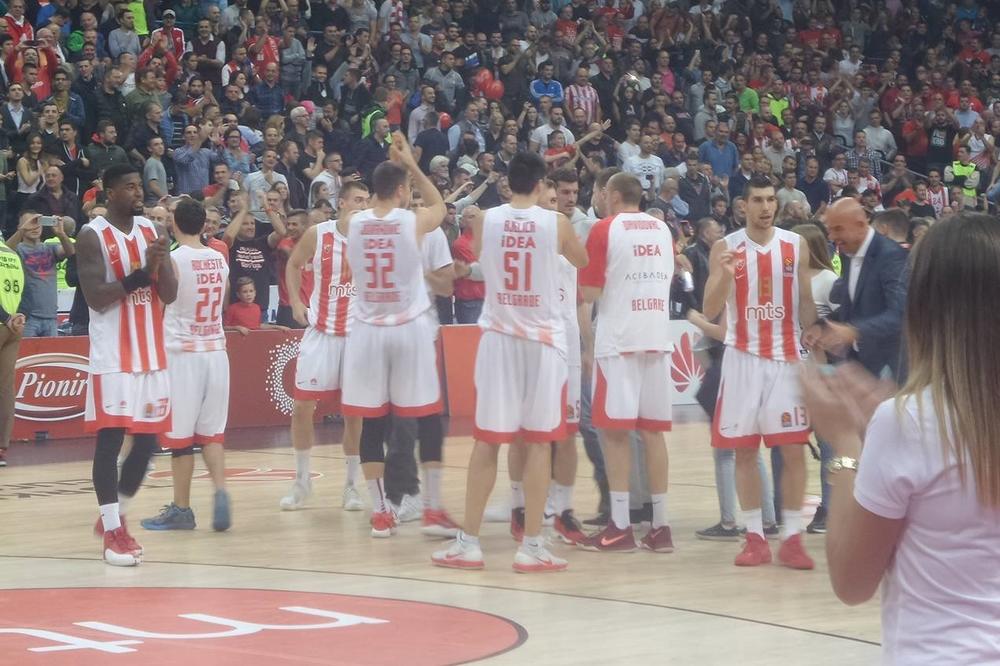 CRVENA ZVEZDA JE PREBOLELA DEČIJE BOLJKE: Šampion Srbije ostvario četvrtu vezanu pobedu nad Makabijem! (FOTO) (VIDEO)