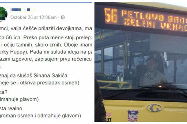 Prišao je devojci u autobusu 56 i pokazao momcima ŠTA JE PRAVI ŠMEKER! O ovom statusu valja dobro razmisliti! (FOTO)