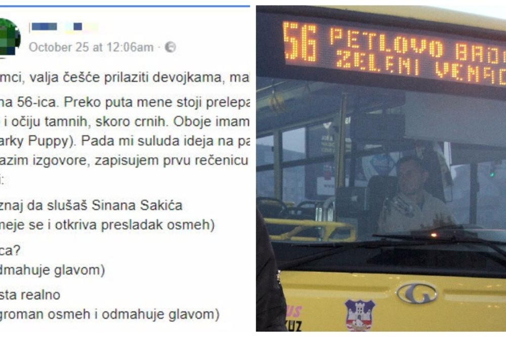 Prišao je devojci u autobusu 56 i pokazao momcima ŠTA JE PRAVI ŠMEKER! O ovom statusu valja dobro razmisliti! (FOTO)
