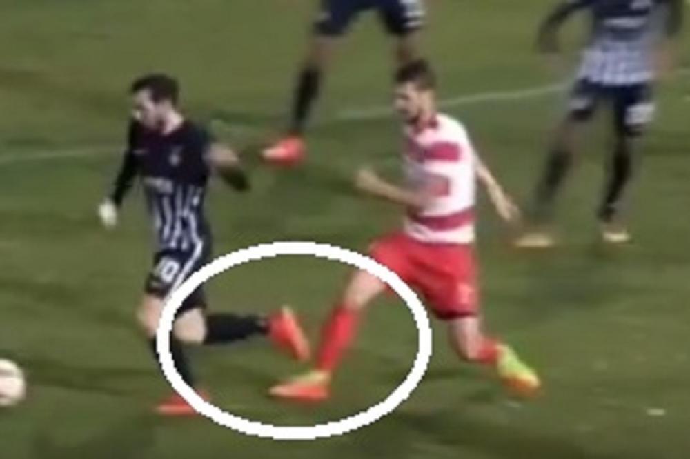 Partizanu je opet dosuđen penal! Procenite sami da li je ovo bio faul... (VIDEO)