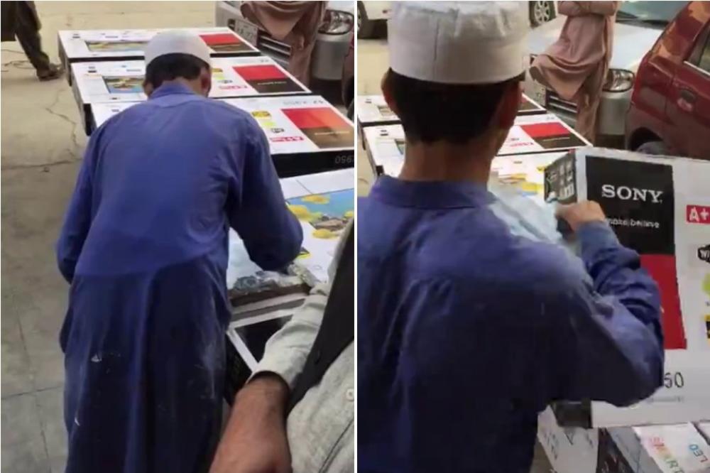 Tajni snimak otkrio kako falš televizori za tren oka postaju brendirani! (VIDEO)