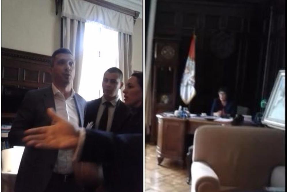 GURANJE, VIKA, CIČANJE, OZBILJAN SUKOB! Pogledajte šta se zaista desilo u kabinetu Maje Gojković! CEO SNIMAK SKANDALA U SKUPŠTINI! (EKSKLUZIVAN VIDEO)