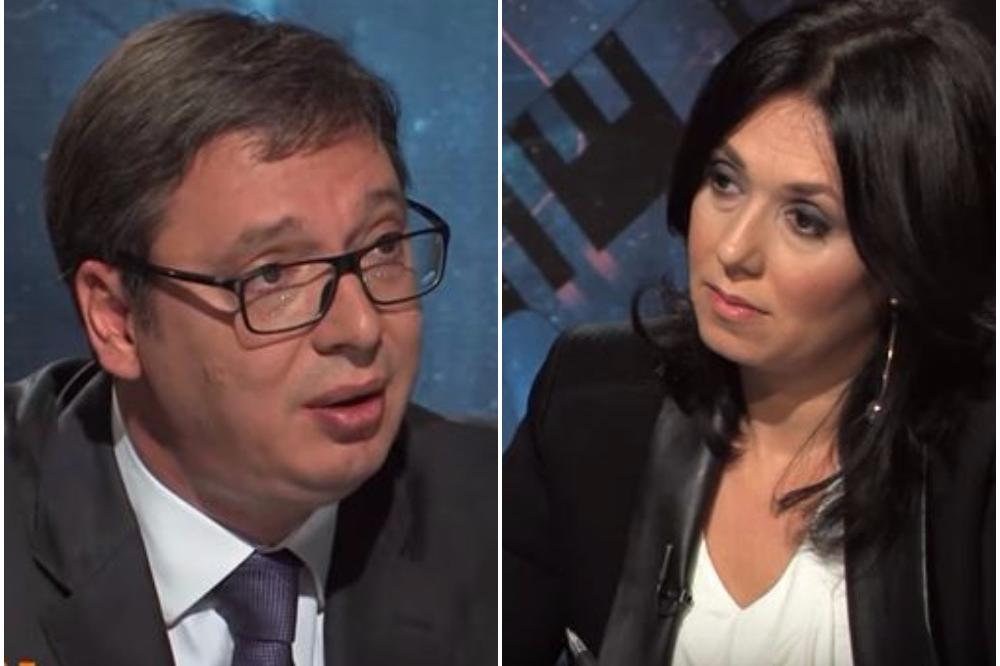 HAJKA JE TO ŠTO VI RADITE, PRIČATE DA JE NEKO PRAO PARE, A NEMATE DOKAZE! Varničilo između Vučića i Brankice Stanković! (VIDEO)