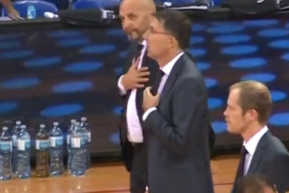 Od gromoglasnih ovacija publike u Morači za Saleta Đorđevića, selektor Srbije je morao da se uhvati za srce! (VIDEO)