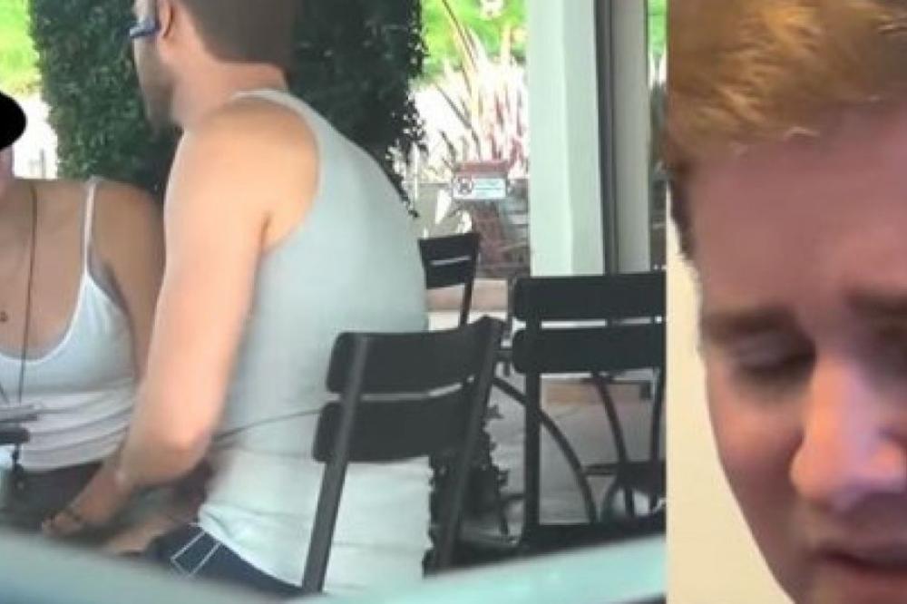 UHVATIO JU JE U PRELJUBI I RASPLAKAO SE: A rekla mi je da je nevina kad smo se upoznali! Nemojte da snimate! (VIDEO)